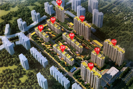 捡漏！楚城天街旁雅典阳光精装南北通透3房可按揭随时过户